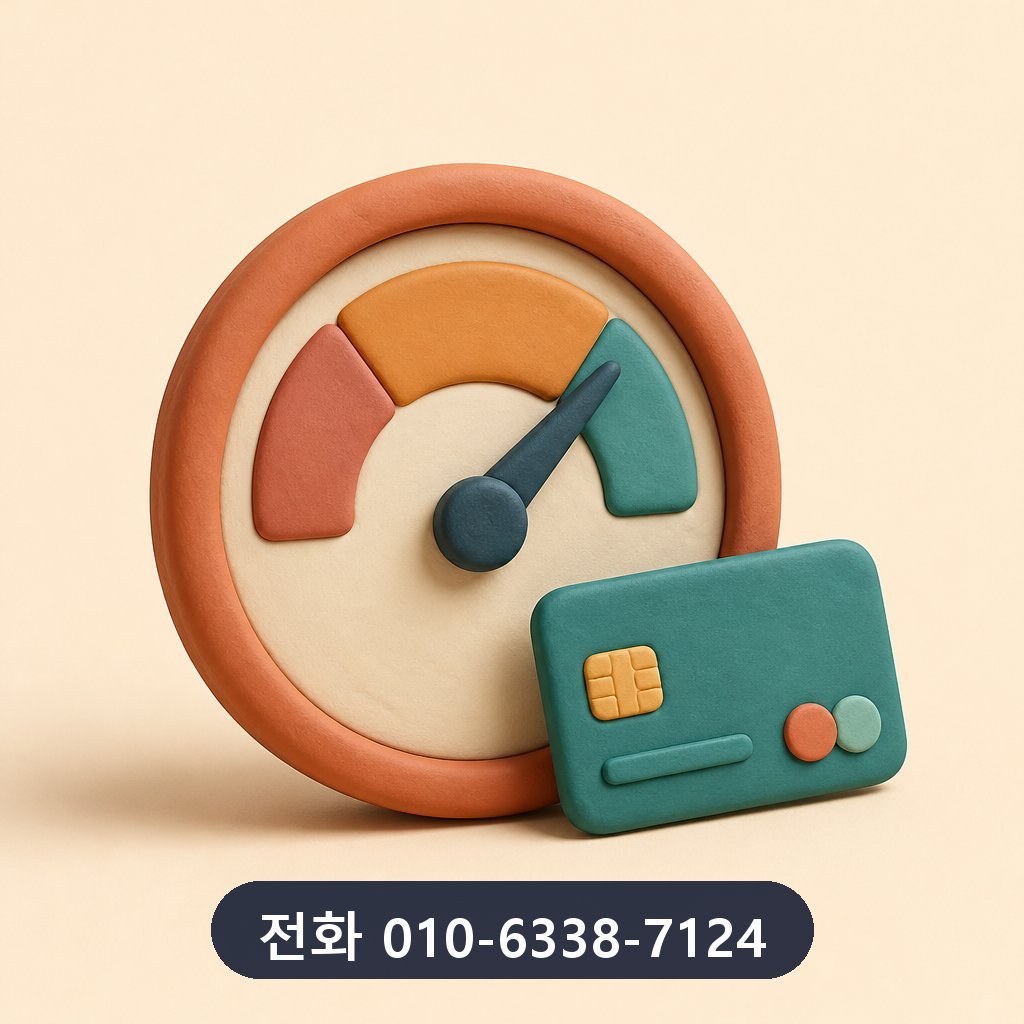 신용카드 한도 대출 한도 확인 이미지